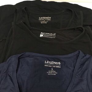 Bundle Alphalete &!Legends Black and Navy Tank Top Size L